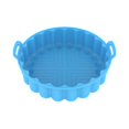 thumbnail image 3 of Baking Deep Tray Basket Silicone Reusable Basket Pot Replacement with Handles Dishwasher-Safe /Rectangle, 3 of 4