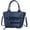 Blue, variant on Kukuzhu Quilted Hobo Women's Padding Down Cotton Shoulder Crossbody Bag Large Work Totes Handbag Leather Purse Satchels