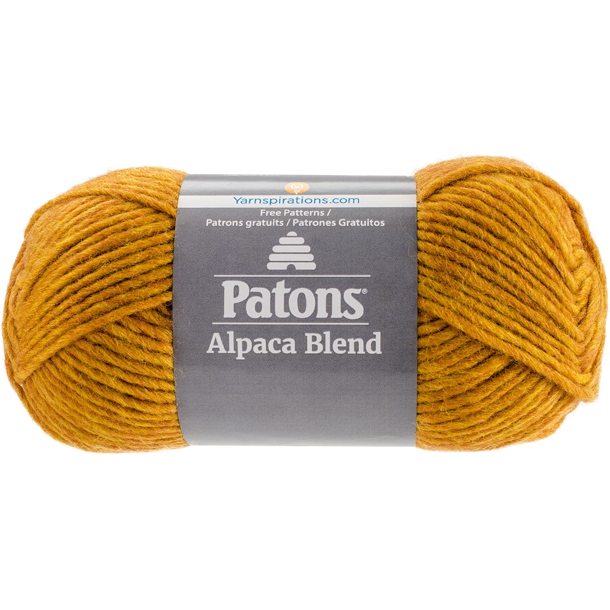 Patons Alpaca Blend Yarn (5) Bulky Gauge 3.5oz Butternut
