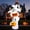 Cute Stacked Ghost, variant on Joyfy 5 FT Halloween Inflatables Light up Pumpkin Ghosts Halloween Inflatables Outdoor Decorations,Blow up Halloween Yard Decorations
