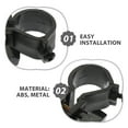 thumbnail image 7 of ADDHAT Easy Install Easel Tray Clips Black ABS Metal for Stable Support 6Pcs, 7 of 7