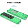 thumbnail image 6 of Fintie Case for Samsung Smart Solar Cell Remote 2024 2023 TM2360F / TM2361F / TM2360E / TM2361E BN59-01436A BN59-01432A BN59-01432J, Light Weight Anti Slip Shockproof Silicone Cover, Green Glow, 6 of 9