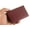 Burgundy, variant on Credit Card Holder RFID Signal Blocking Unisex Slim Bifold Business Card Organizer Wallet