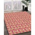 thumbnail image 3 of Ahgly Company Machine Washable Indoor Round Transitional Brown Sand Brown Area Rugs, 4' Round, 3 of 7