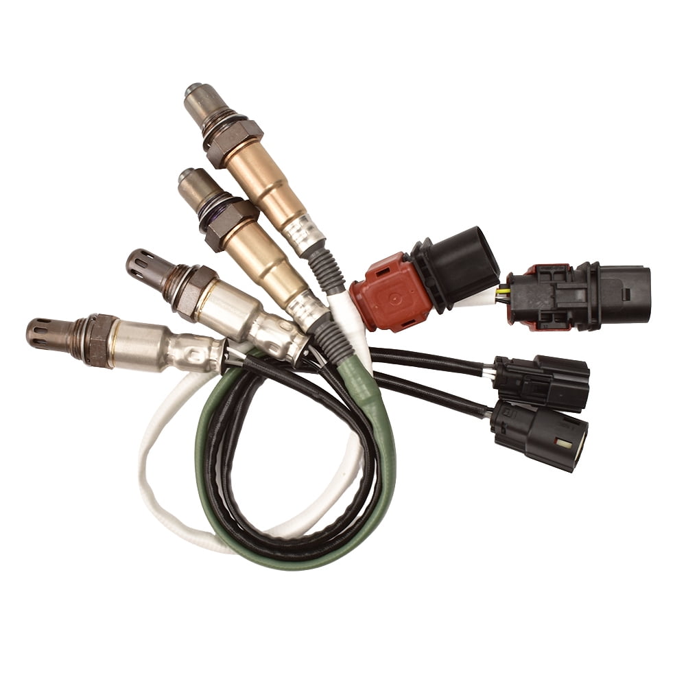 4Pcs Oxygen Sensor Upstream & Downstream Replacement for F-150 2.7L V6 Turbocharged 2015 2016 2017 # 234-5173,234-5174,234-4968