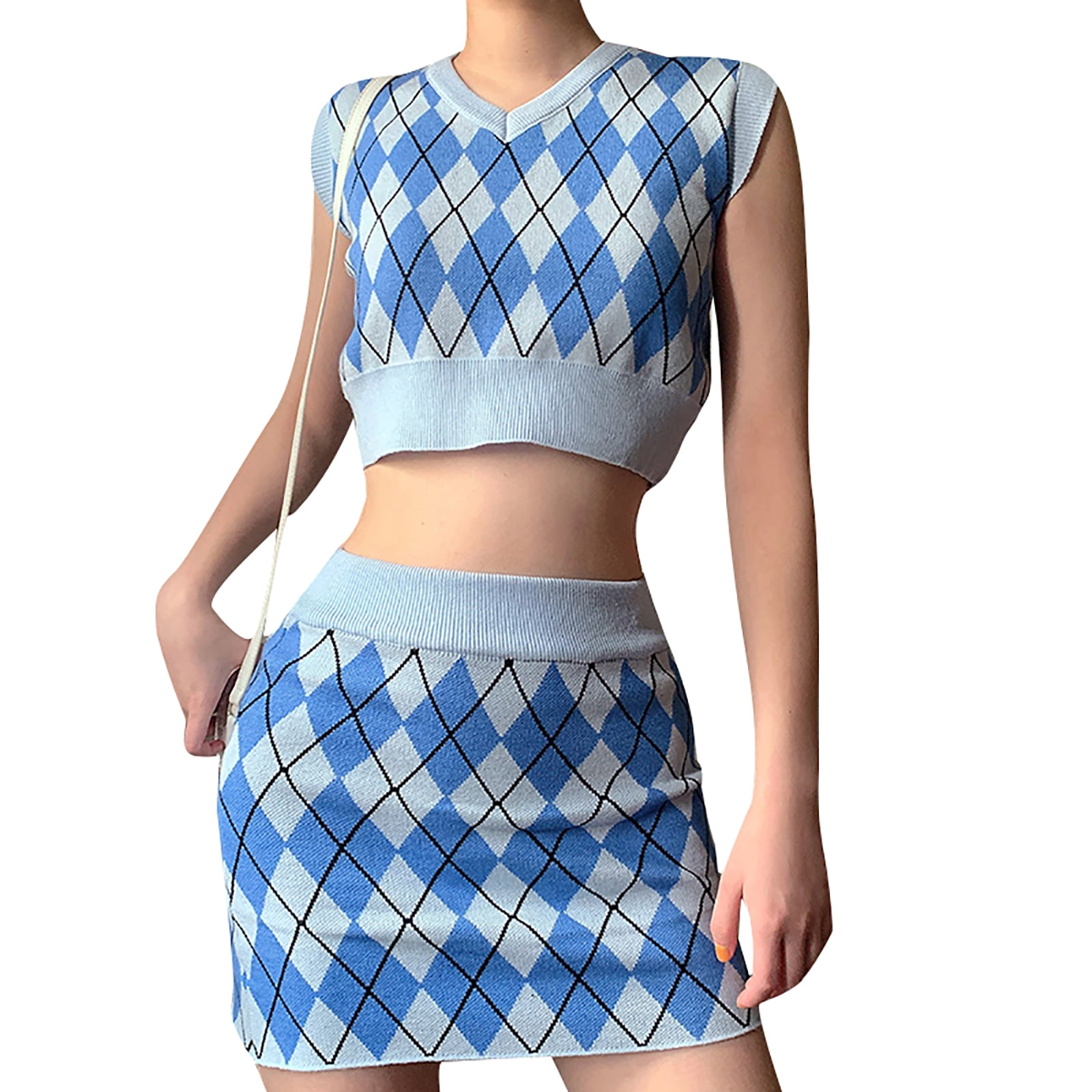 argyle sweater outfits