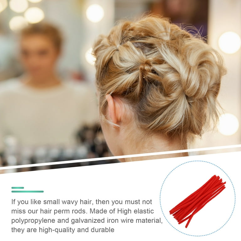 80 Pcs Wavy Hair Rollers Specialty Tools Pro Spiral Curls Perm Rods for Long Curling Firework Bar High Elastic Polypropylene Walmart