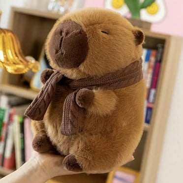 7.87" Capybara Plush Toy, Kawaii Stuffed Figure Doll, Soft Stuffed Animals, Cute Plushies Pillow Bravo Choice for Fans and Kids Birthday Christmas Gifts