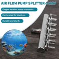 thumbnail image 5 of Aquarium Air Flow Splitter Fish Tank Air Control Valve Oxygen Distributor Fish Tank Air Pump Accesso, 5 of 5