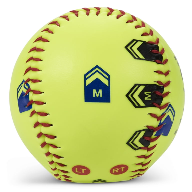 SKLZ Pitch Training Softball, Regulation Size, Color-Coded Finger