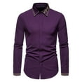 thumbnail image 2 of breaise Men Henley Shirts Long Sleeve Workout Shirt Basic Tee Casual Button Collared T-Shirt Lightweight Quick Dry Top, 2 of 6
