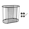 thumbnail image 2 of Luzkey Panier de Rangement pour Tapis de Yoga, Équipement d'Entraînement, Panier de Rangement pour Gym à Domicile avec Roues pour Haltères, Kettlebells, Bandes de Résistance Noir, 2 of 8
