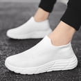 thumbnail image 3 of LASUDRAA Men's Sneakers Slip On Casual Shoes Breathable Walking Fit Mesh Running shoes, 3 of 5
