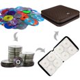 thumbnail image 4 of Coofit CD Case 160 Capacity Nylon Heavy Duty DVD Holder CD Organizer CD Storage Case, 4 of 10