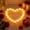 *New--Yellow, variant on 24 Pcs Heart Shape LED Tealight Candles Love LED Candles Rose Candle for Valentines Wedding Table Party Decor