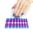 thumbnail image 1 of TINYSOME Semi Cured Gel Nail Polish Strips Glitter Full Nail Wraps Nail Polish Stickers, 1 of 18