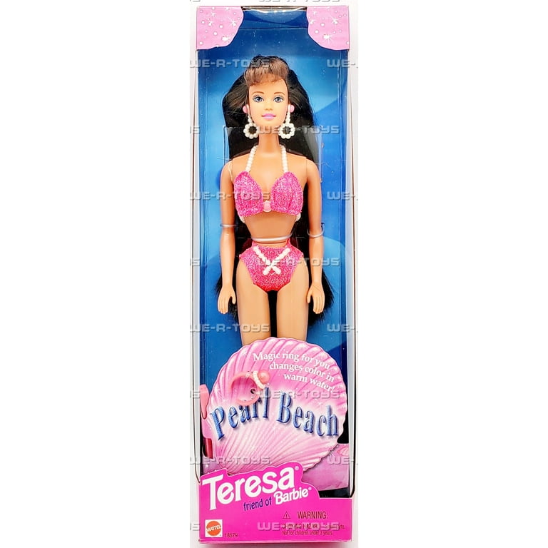 Pearl Beach Teresa Doll Friend of Barbie 1997 Mattel 18579