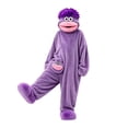 thumbnail image 3 of ZHANGDER Silly Big Mouth Monster Onesie, Cozy Plush Homewear with Shoes, 2 Years-2XL, 3 of 7