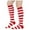 White, variant on Boot Socks for Women Knee High Ladies' Christmas Knit Striped Knee High Calf Socks Soft Comfort Winter Warm Indoor Home Socks Warm Socks for Women Black One Size1 Pairs