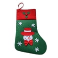 thumbnail image 2 of Ounissouiy calcetín de Navidad con temática de Navidad de gran capacidad, calcetín decorativo, tela para niños, muñeco de nieve, regalo, bolsa Kits de decoración para fiestas Ounissouiy HA068933-00, 2 of 5