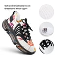 thumbnail image 4 of Sweets And Rainbow Lollipops Pattern Walking Shoes for Men Woman Lightweight Tennis Fashion Elastic Sports Shoes Cushion Basketball Shoes, 4 of 7
