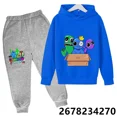 thumbnail image 5 of Nuevas sudaderas con capucha para niños con estampado de dibujos animados de amigos del arcoíris de anime, sudaderas de manga para primavera, otoño e invierno, conjuntos de sudaderas con capucha para, 5 of 5
