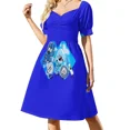 thumbnail image 2 of BFDI True Blue Friends Characters Short-Sleeved Dress Women's skirt dresses ladies summer summer dresses women, 2 of 7