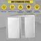 thumbnail image 4 of Puerta Doble para Cocina Exterior 36"x24", Acero Inoxidable 304 con Manija para Uso Comercial y Residencial, 4 of 8