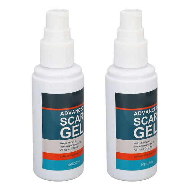 Gel Reparador De Cicatrices, Crema Suave Para Cicatrices, Masaje Absorbente, 2 Uds., Sin Grasa, Para Estrías Y Arrugas