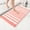 Pink, variant on Mecorevxz Extra Thick Microfiber Striped Door Mat - Non-Slip Bathroom Kitchen Entry Rug Water-Absorbent Floor Mat for Bathroom Kitchen Doorway Foot Mat,Hot Pink