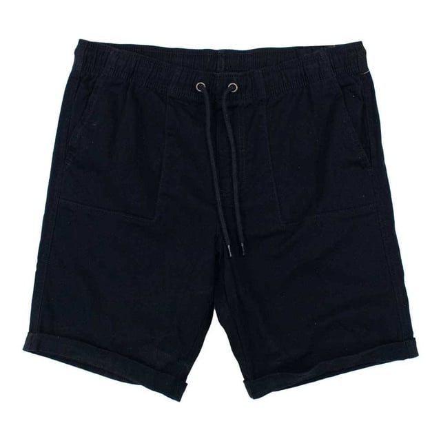 Bermuda George para Caballero Diseño Liso de Gabardina Azul Marino Talla 38