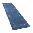 thumbnail image 6 of Rugsotic Carpets Handmade Rugs Hand Knotted Loom Runner 2'6''x10' Blue Wool for Indoor Use, 6 of 7