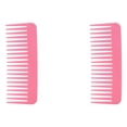 thumbnail image 2 of Vogacara , 1 unidad, peine de 19 , gran peine de plástico ancho para salón de peluquería, peines para reducir la pérdida de cabello, Type2 NO2, 2 of 6