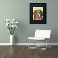 thumbnail image 3 of Trademark Fine Art "Bernese Mountain Dog" Canvas Art by Dean Russo, Black Matte, Black Frame, 3 of 4