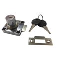thumbnail image 2 of Elodie Cam Lock Desk Drawer Lock with 2 Keys for Cupboard Mailbox File Cabinet G G, 2 of 8