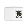 thumbnail image 3 of DistinctInk Greeting Card / Note Card - Bouvier De Flandre Puppy Graduation - PACK of 25, 3 of 7