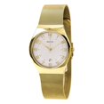 thumbnail image 2 of Bering Women's 11937-334 Titanium White Dial Yellow Gold Mesh Bracelet Watch, 2 of 7