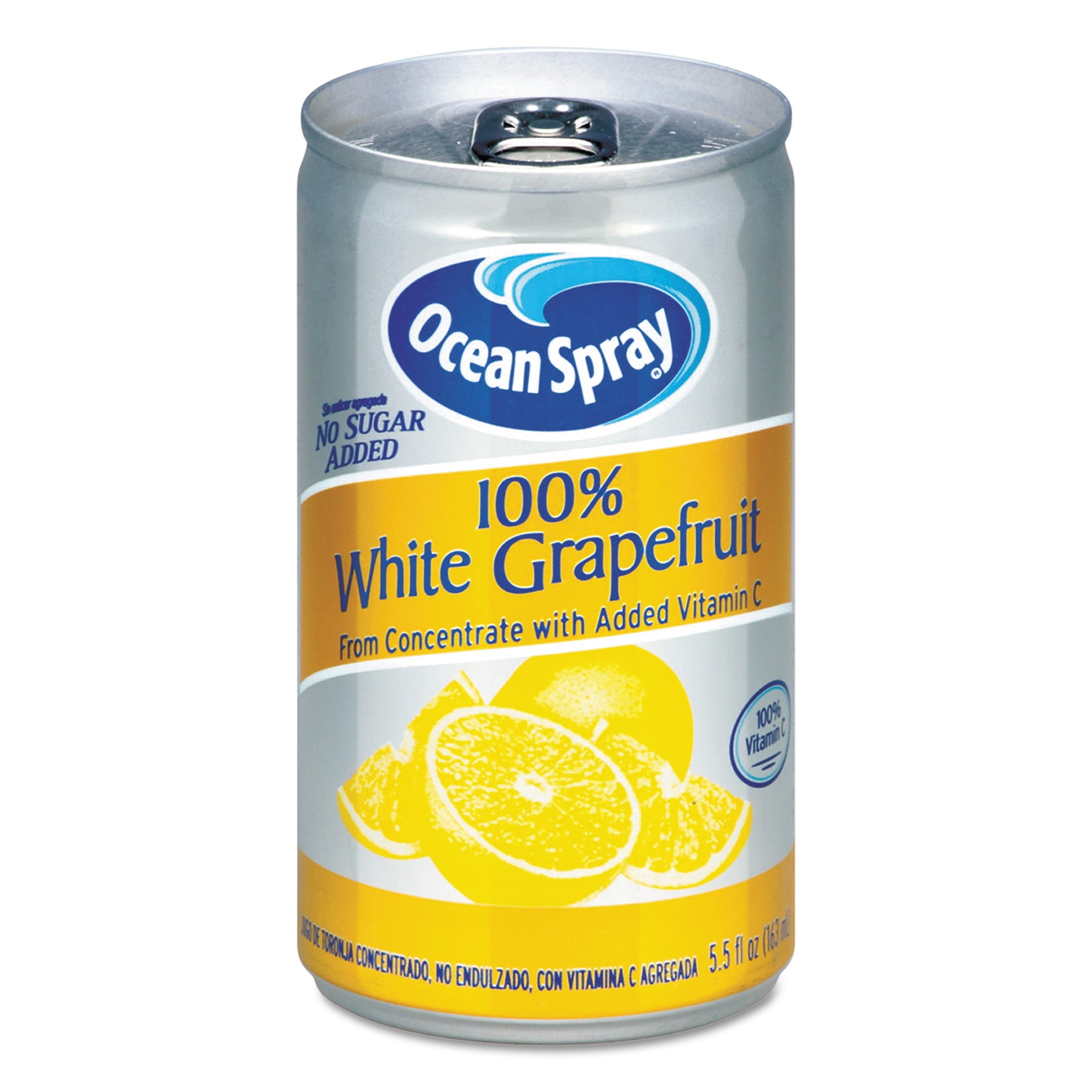 Ocean Spray 100% Juice, White Grapefruit, 5 1 2 oz Can by Ocean Spray
