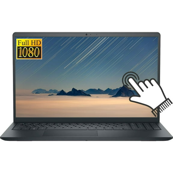 Dell Inspiron 3535 Touchscreen Laptop , AMD Ryzen 5-7530U,15.6" FHD (1920 x 1080) LED Display , Long Battery Life , Windows 11 Home (8GB RAM | 1TB SSD)