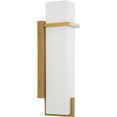 thumbnail image 5 of Antrim Collection One-Light Soft Gold Modern Medium Outdoor Wall Lantern, 5 of 9