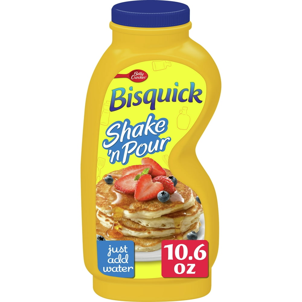 Betty Crocker Bisquick Shake N Pour Pancake Mix, 10.6 oz