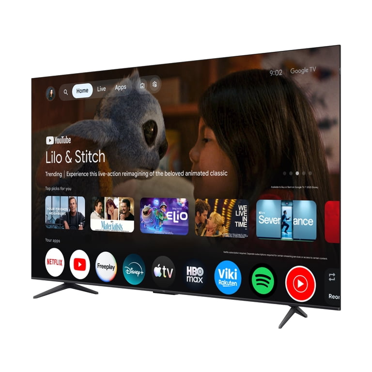 TCL 85” Class Q6 QLED 4K UHD HDR Smart Google TV (NEW 2024