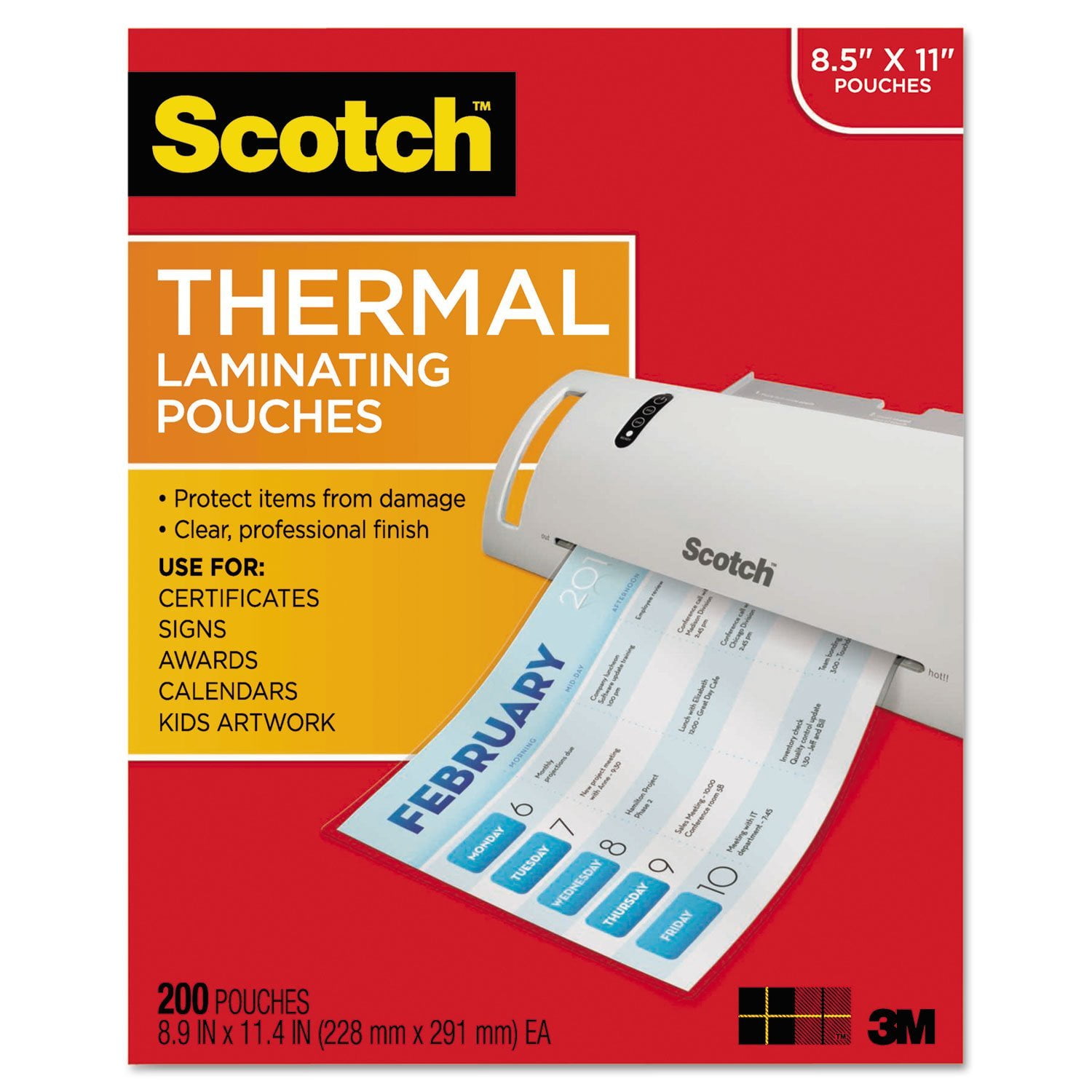 PK 100 A5 Laminating Pouches Film 150 Micron Gloss -Buy 2 packs get $5 off