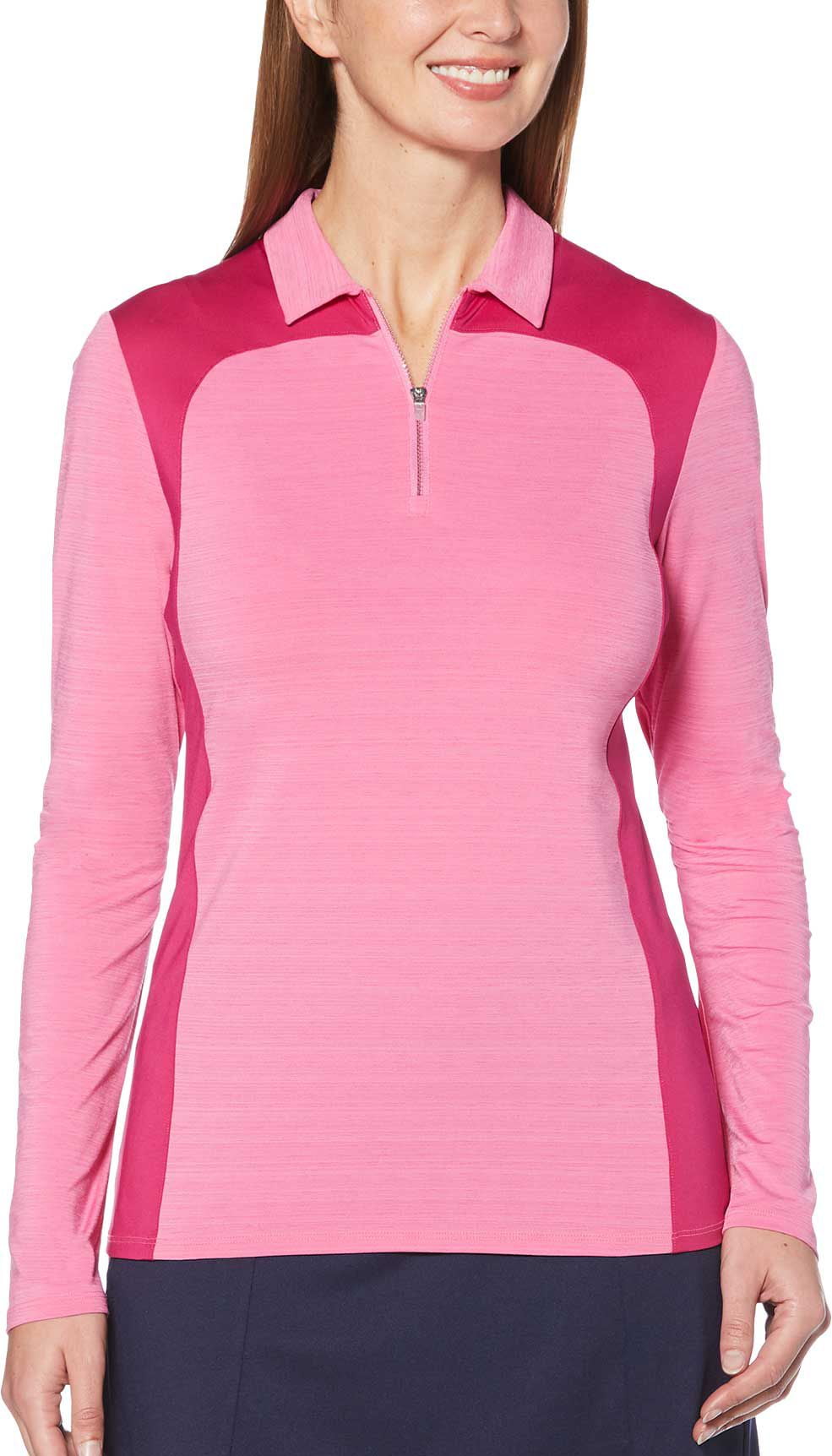 Callaway Women's ¼Zip Long Sleeve Golf Polo