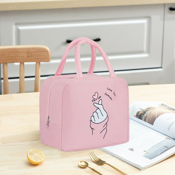 Bolsa térmica aislante para trabajo y escuela - Bolsa de doble capa para adultos y niños, impermeable y reutilizable para oficina, viajes o picnics