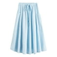 thumbnail image 3 of Sngxgn Women's High Waist Split Hem Skort Skirt(C,L), 3 of 4
