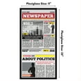 thumbnail image 3 of Americanflat 11x22 Picture Frame with Polished Plexiglass Newspaper Display Assorted Media Articles - Black, 3 of 7