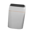 thumbnail image 5 of Automatic Garbage Can, Bathroom Trash Cans with Lid, Rubbish Bin 12L Portable Waterproof Touchless Trash Can for Office Outdoor Living Room Argent, 5 of 9