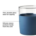 thumbnail image 5 of Rabbit Freezable Whiskey Glasses with Silicone Sleeves, Set of 2 - 8oz Durable Barware for Bourbon, Scotch, Cocktails or White Wine - No Ice Needed, Chills Without Dilution, 5 of 6