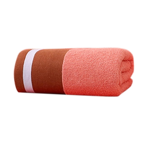BAOPAI Bath Towel 28x55 Inches 100% Cotton Highly Absorbent Quick Dry for Hotel and Home Use Embroidered Large Towel Gift